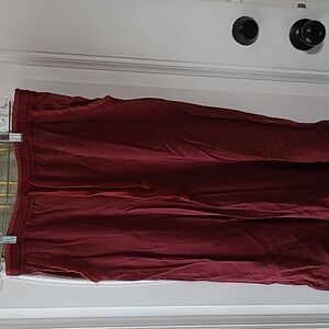 Anthropology maroon pants